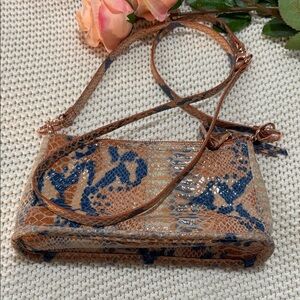HOBO Peach and Blue Women's Bag
